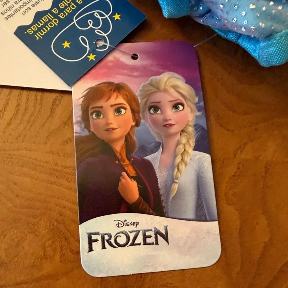 Disney Frozen Anna and Elsa Blue and Purple Pajama 3-Piece Set Size 3T